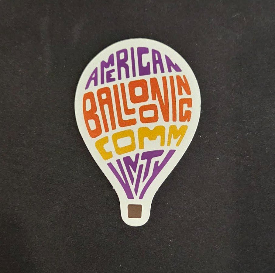 ABC Balloon Sticker
